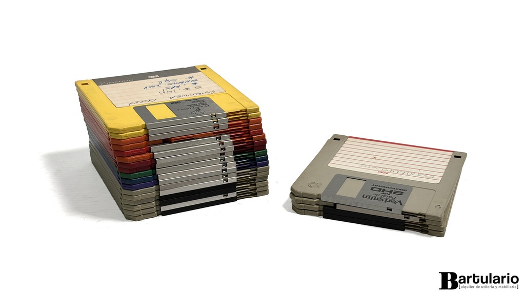 Diskets colores x 21 unidades