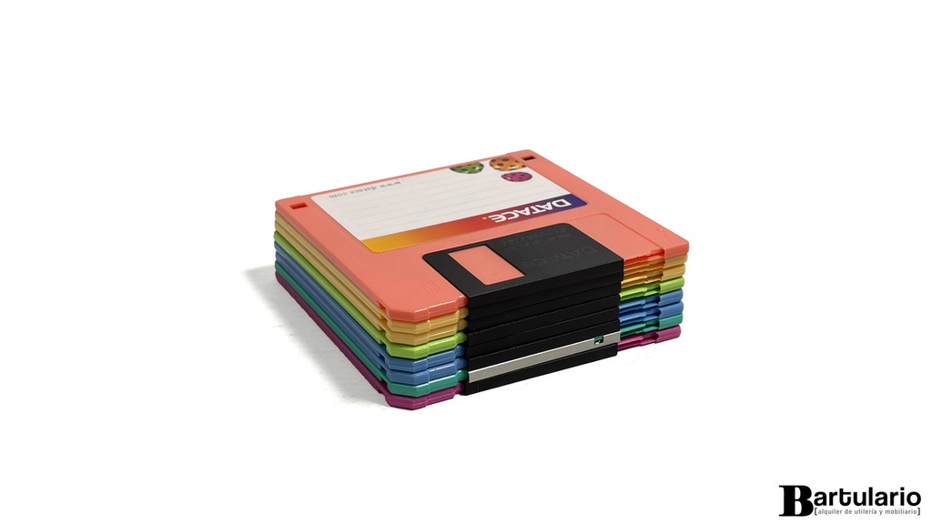 Diskets colores 2 x 8 unidades