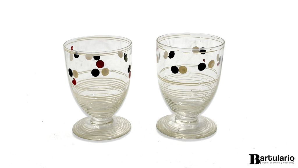 Copas puntitos x 2 unidades