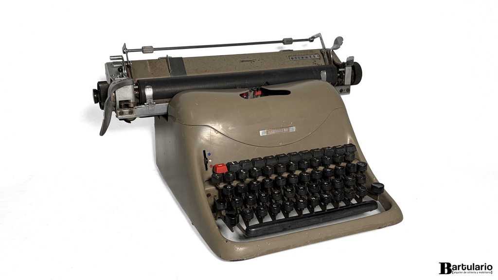 Máquina de escribir Olivetti Lexikon 80 Marrón