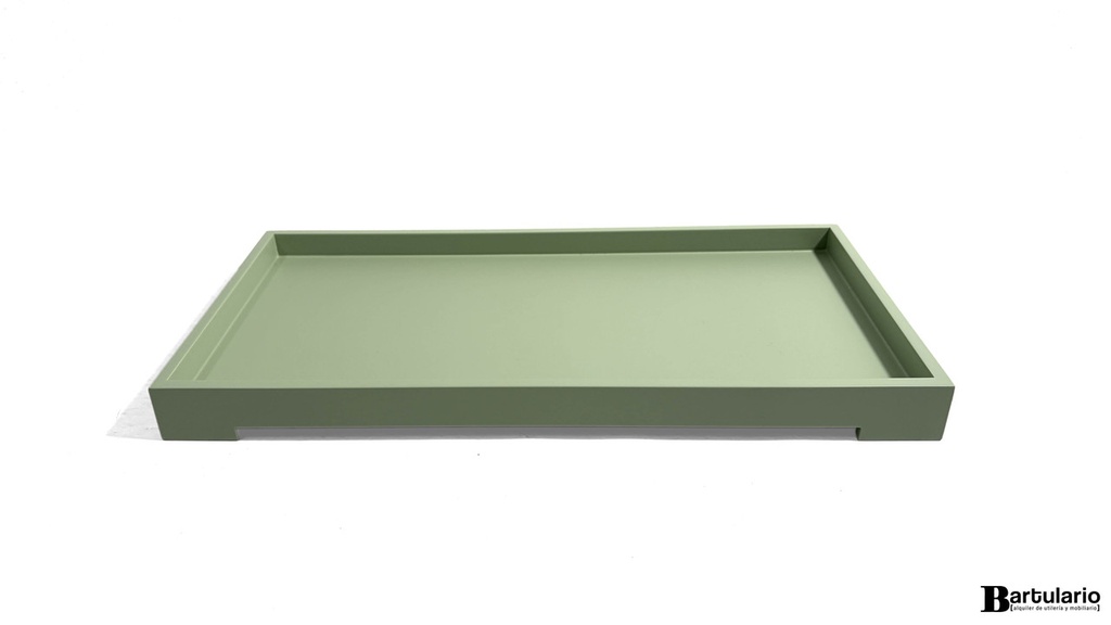 Bandeja verde menta
