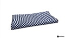 Mantel hule cuadritos azules
