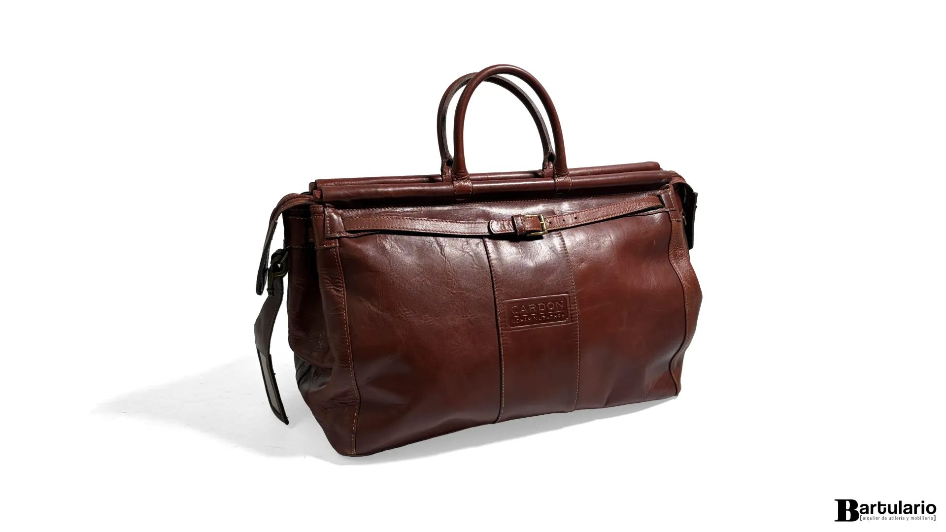 [BV00062] Bolso de cuero Cardón color suela