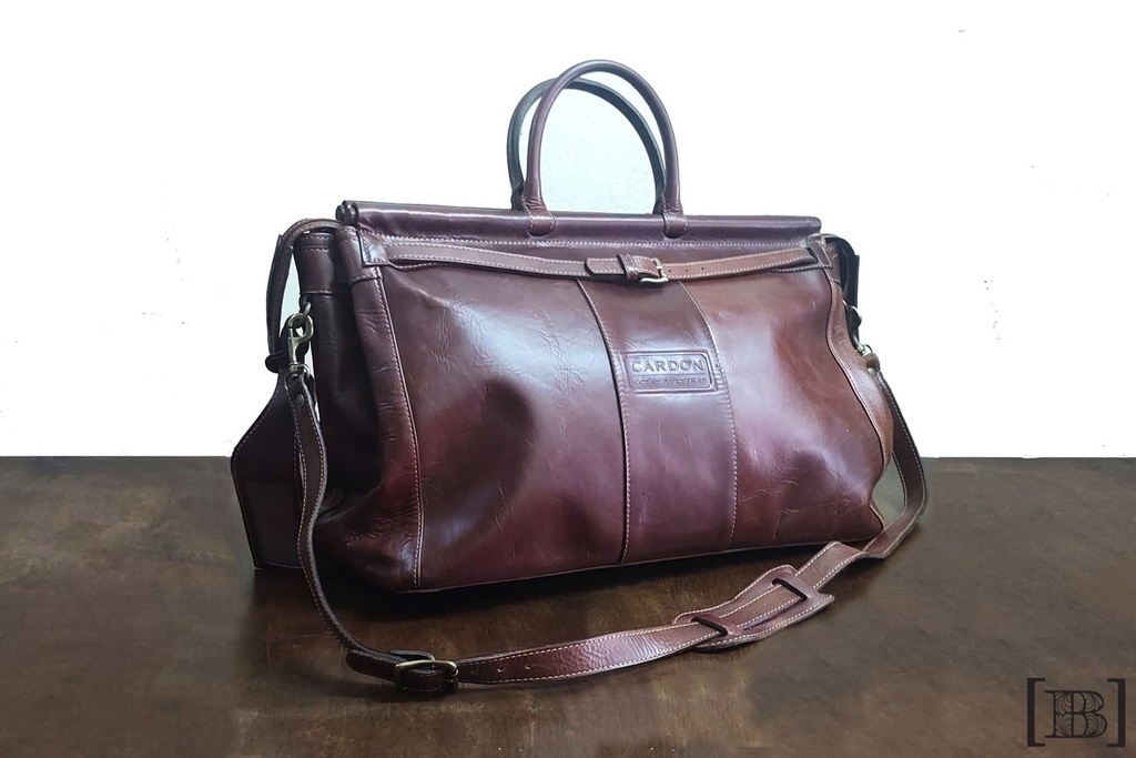 [BV00062] Bolso de cuero Cardón color suela