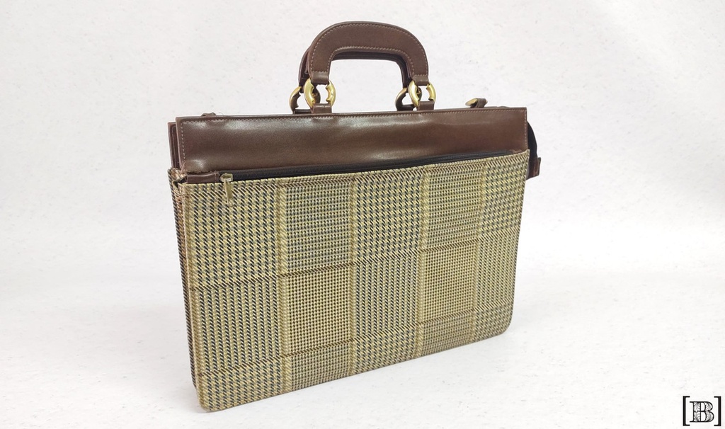 [BV00064] Maletín estampado marrón