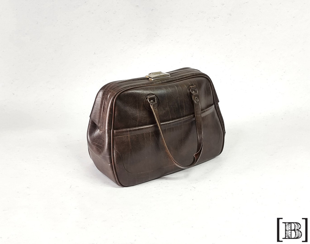 [BV00071] Valija / Bolso de mano marrón