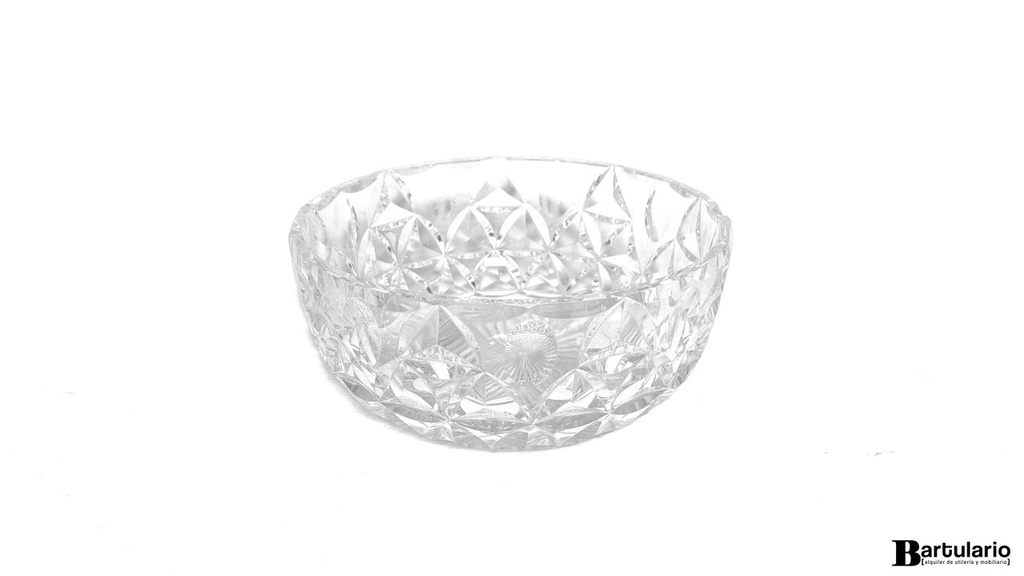 Centro de mesa cristal labrado