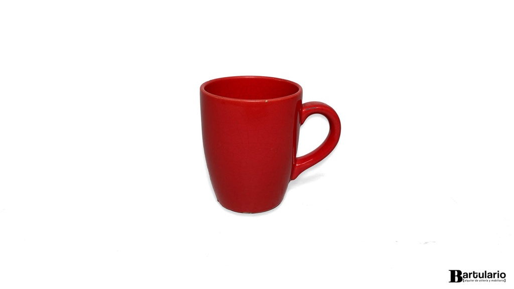 Taza mug roja
