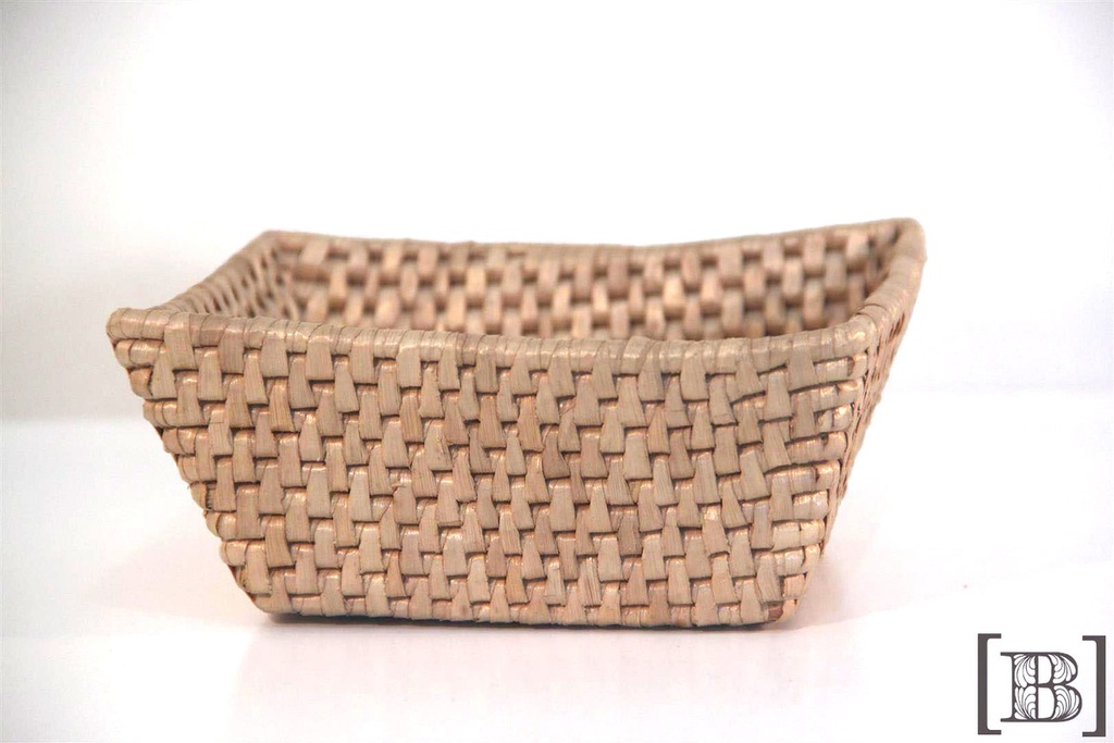 [CC00040] Panera de mimbre cuadrada