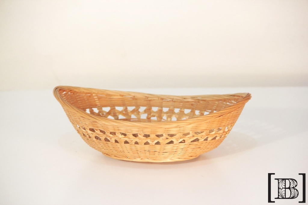 [CC00052] Panera de mimbre ovalada