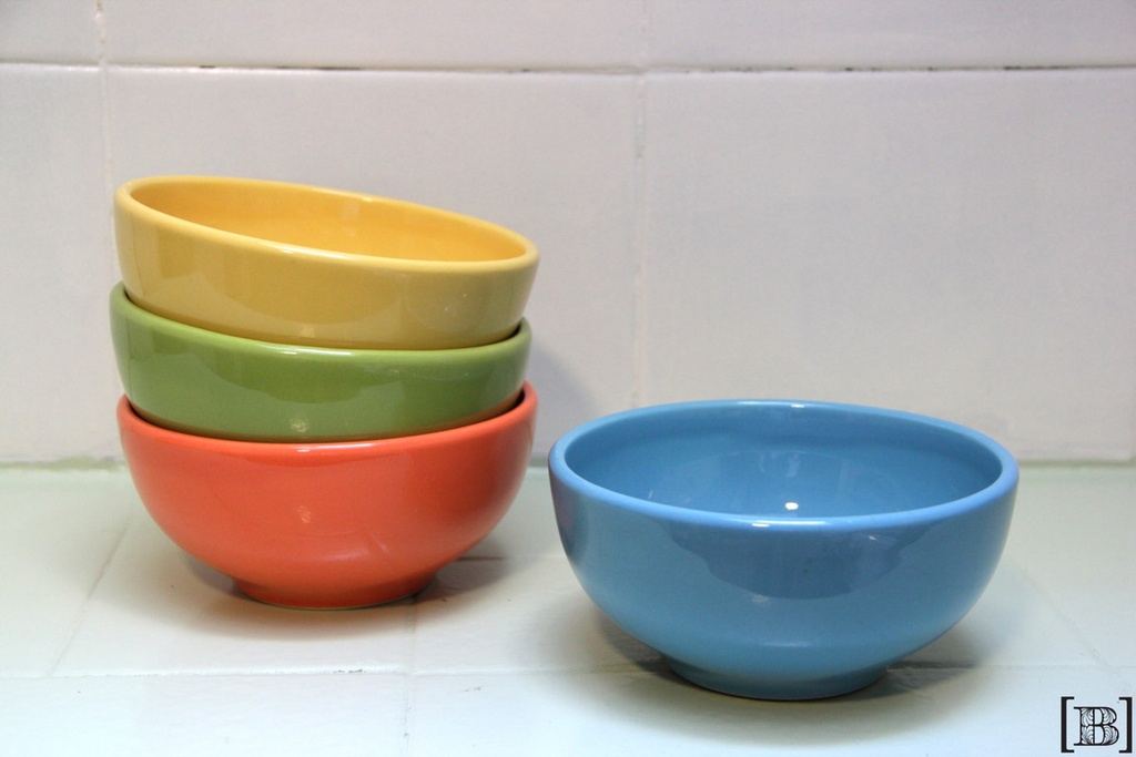 Bowls de colores x 3 unidades