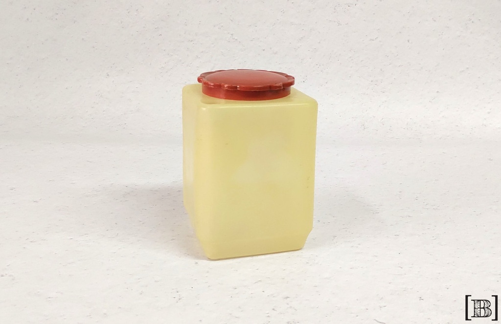 Frasco plastico rectangular
