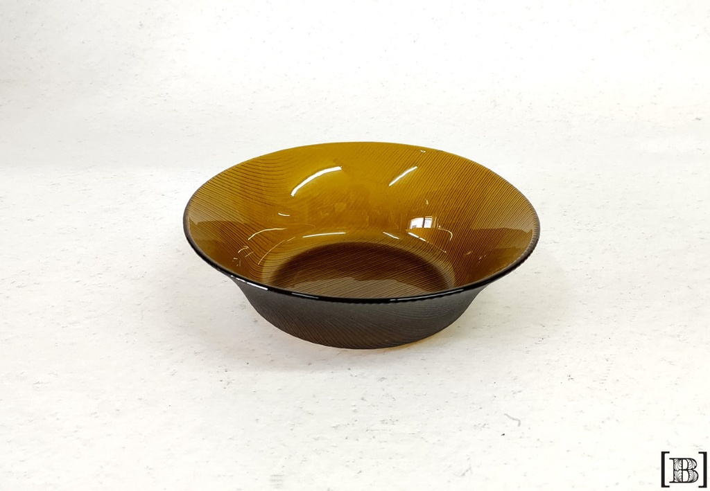 [CC00099] Bowl vidrio marrón
