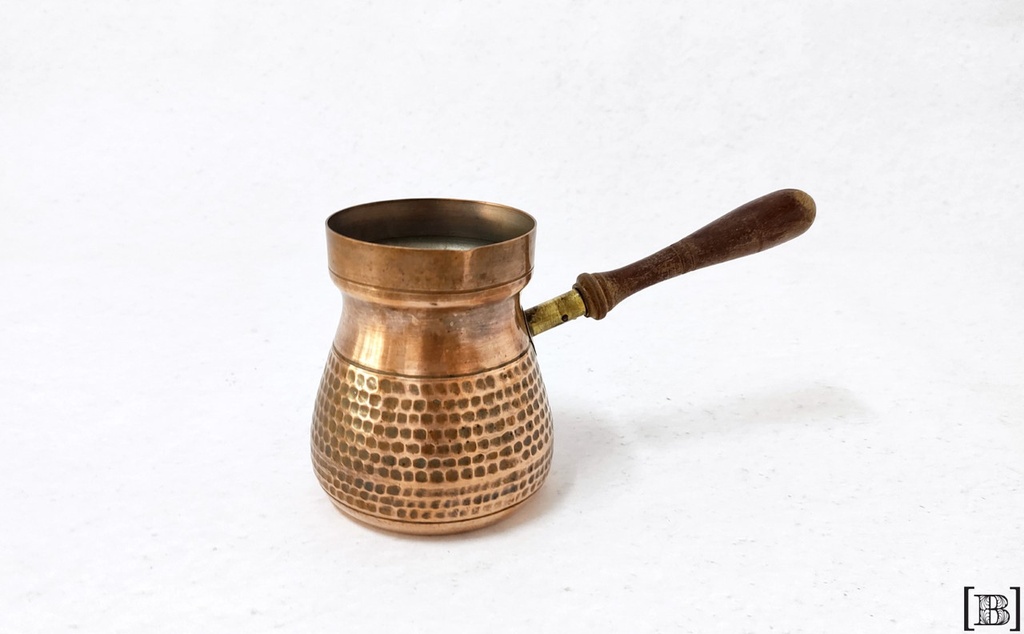 Chocolatera de cobre
