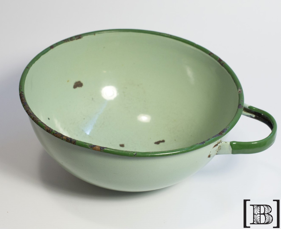 [CC00107] Bowl enlozado verde