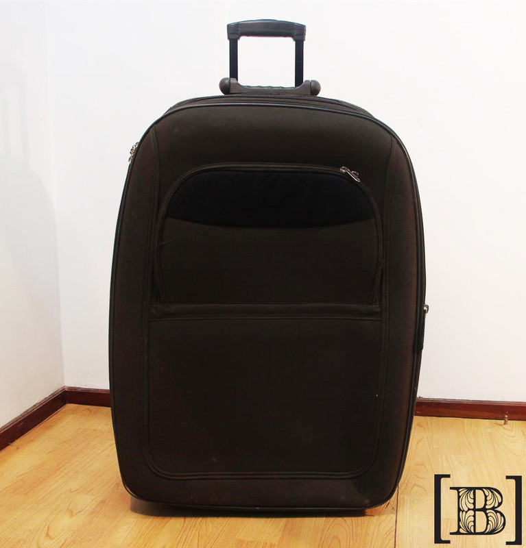 [BV00012] Valija verde militar con rueditas