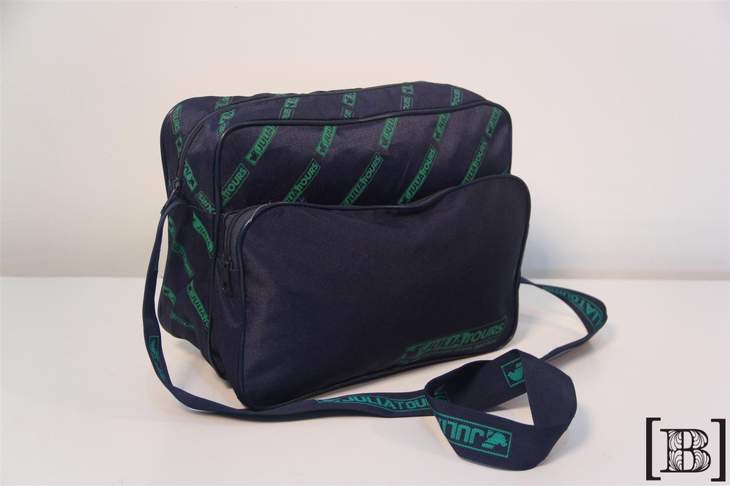 Bolso de mano azul Julia Tours