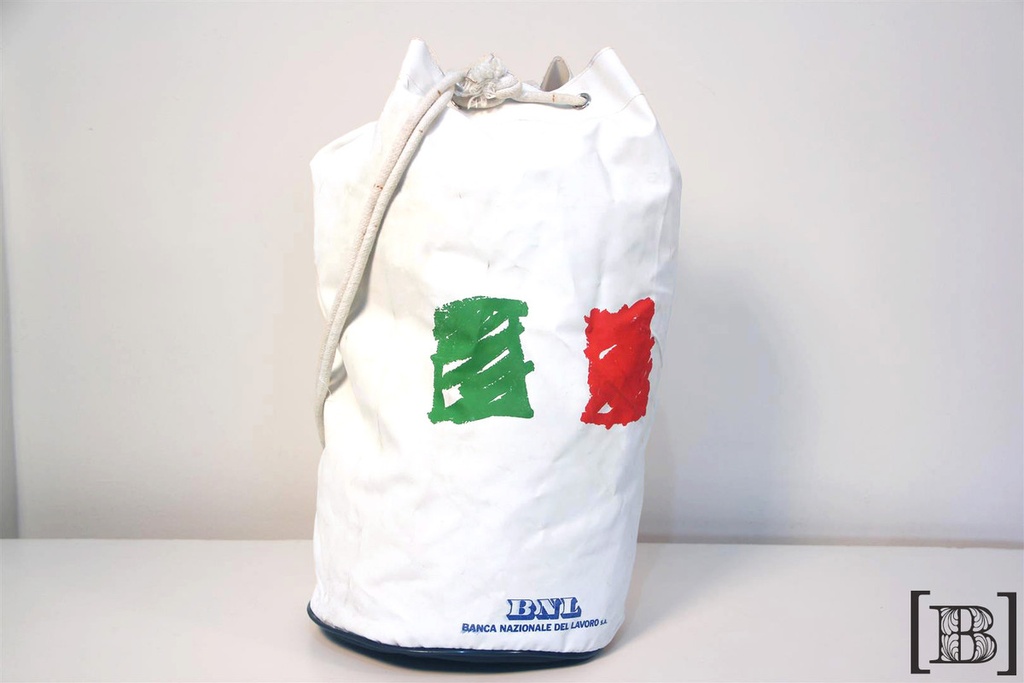 [BV00034] Bolso marinero blanco