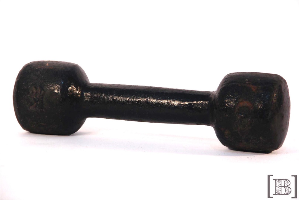 Mancuerna negra de 5 kg