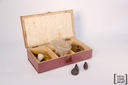 Caja de pesca rosa
