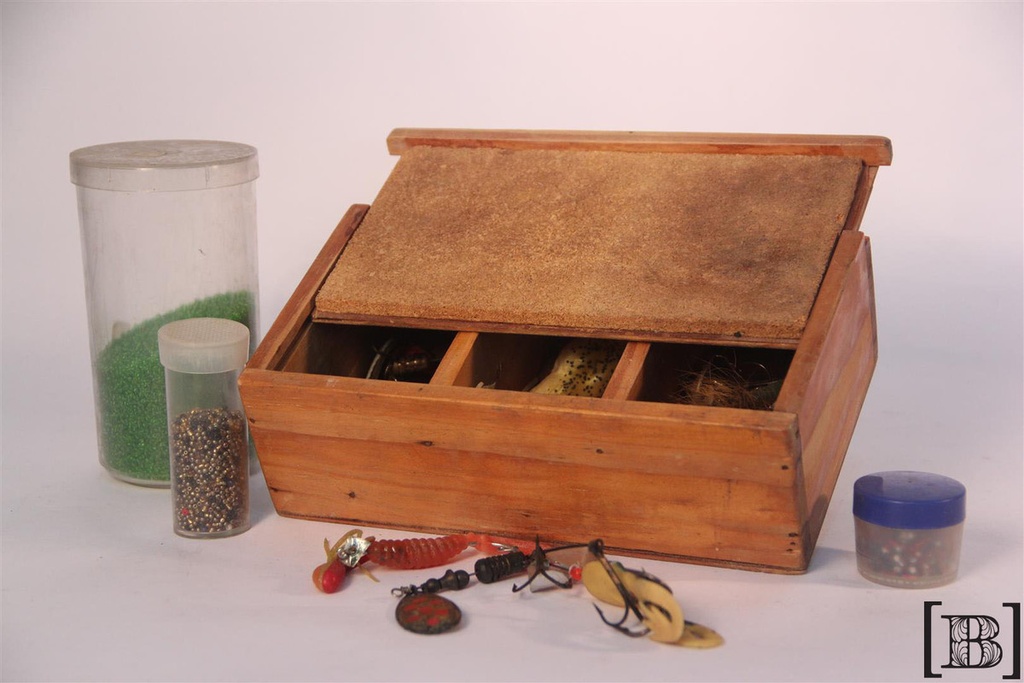 [DD00011] Set de pesca - caja de madera