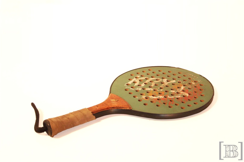 Raqueta de paddle verde