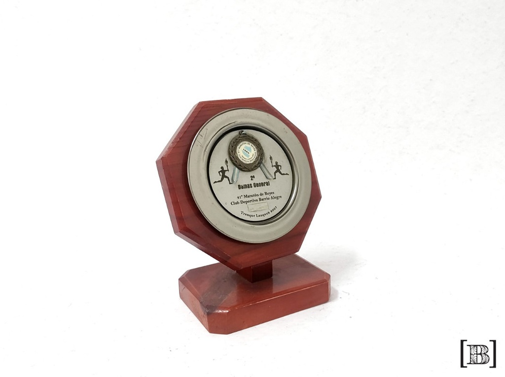 Premio placa base de madera
