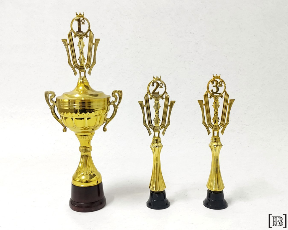 Premio primero, segundo y tercer puesto