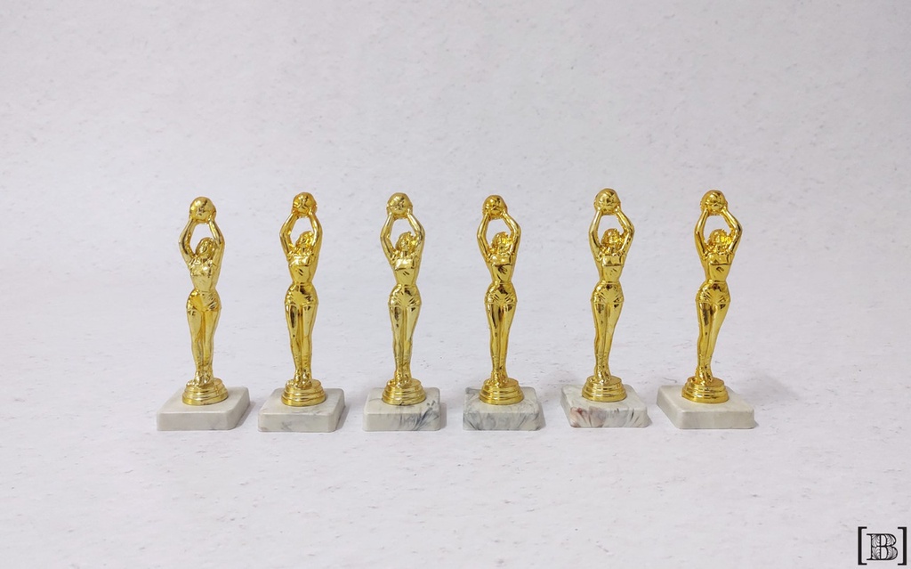 [DD00096] Premio voley mujer dorado (Hay 6 unidades)