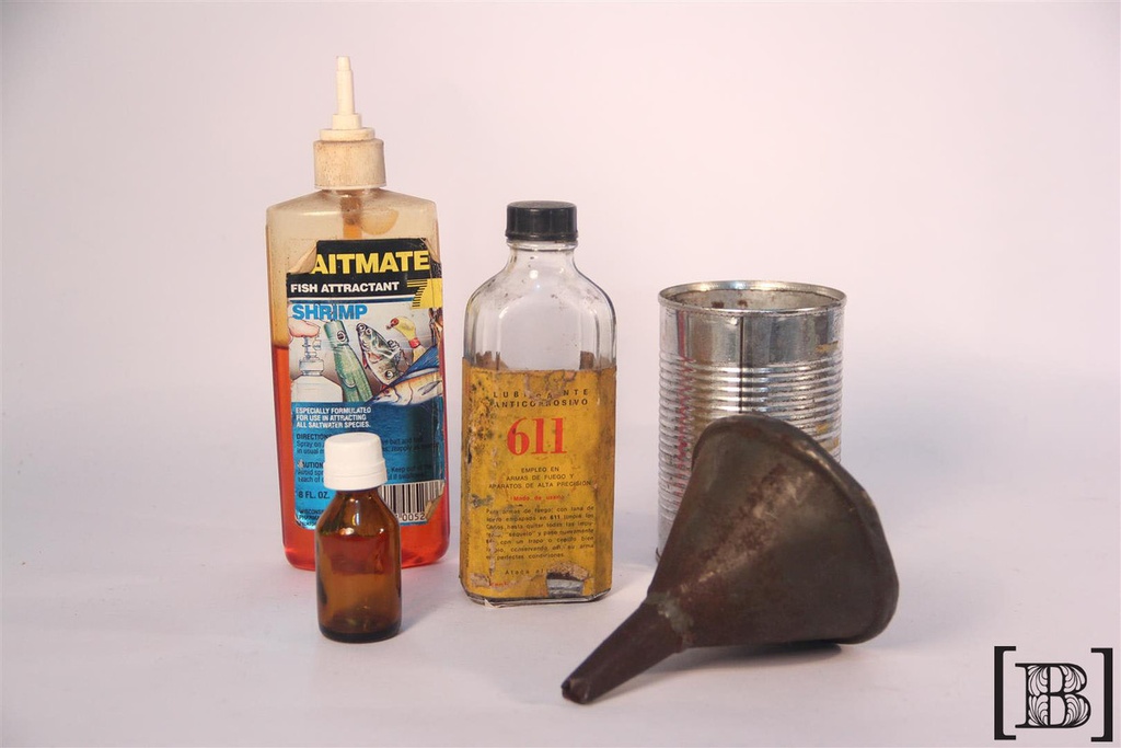 Set de pesca - envases varios