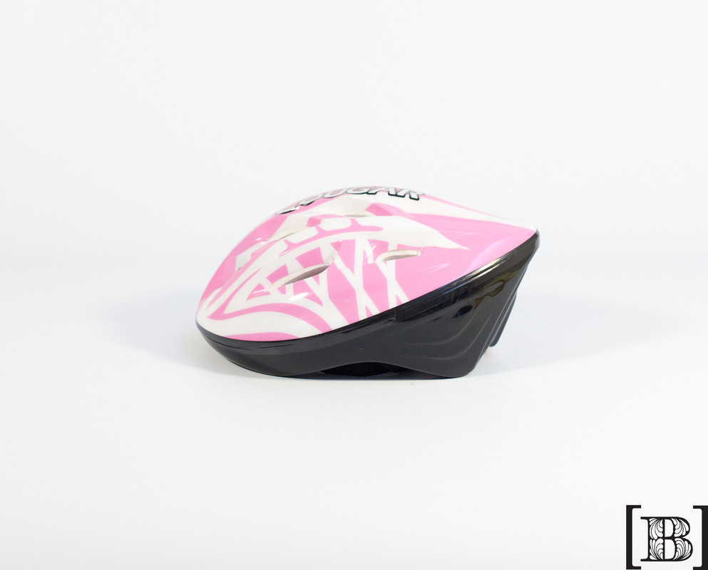 Casco rosa Cougar talle M