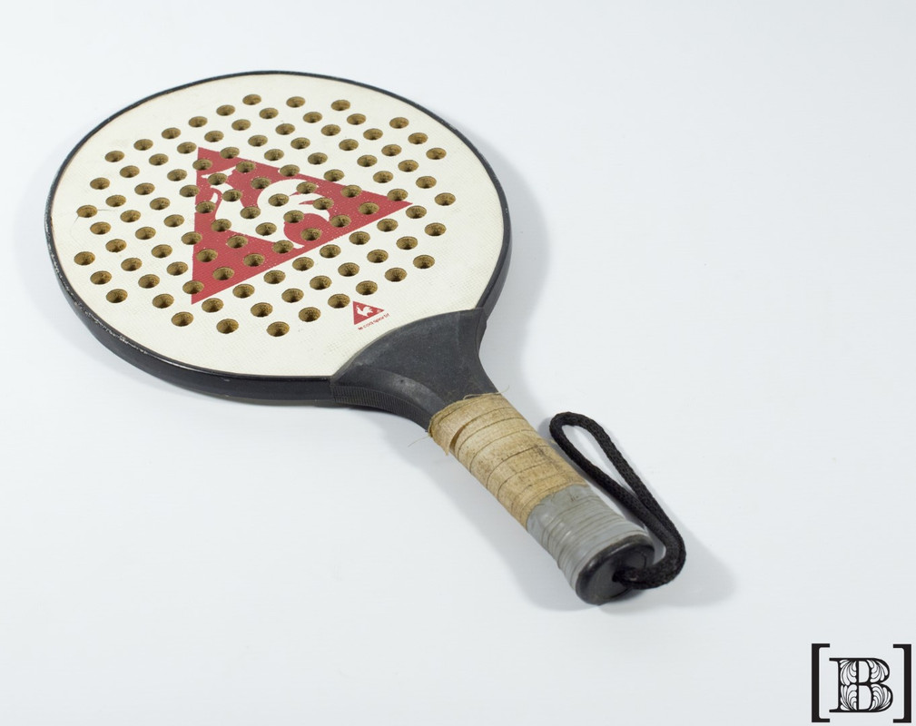 Raqueta de paddle blanca Le coq Sportif