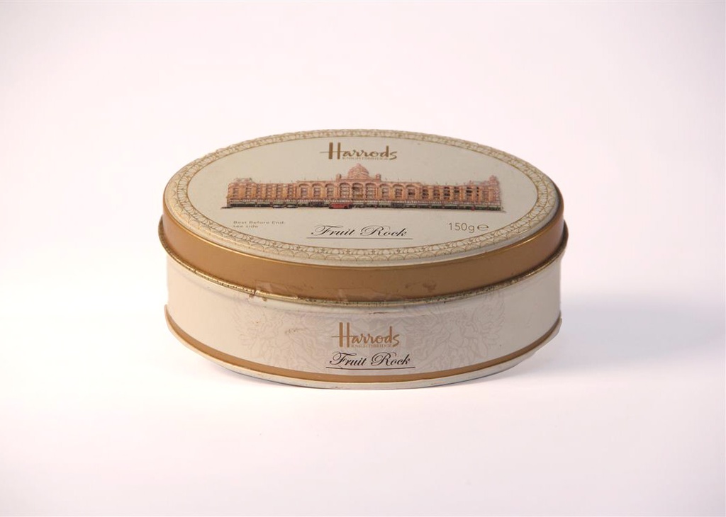 Lata ovalada "Harrods"