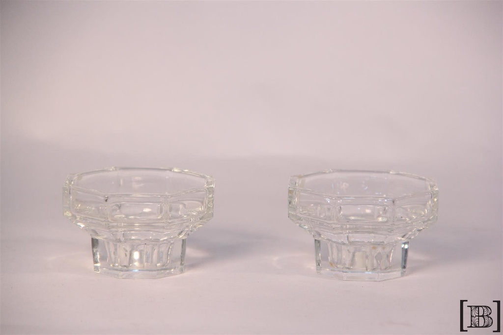 [DM00086] Portavela de vidrio x 2 unidades