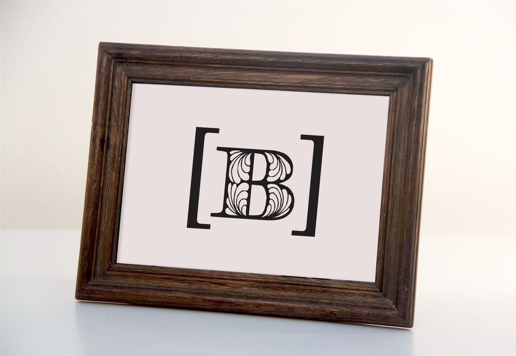 [DM00131] Portaretrato de madera 20 x 15 cm