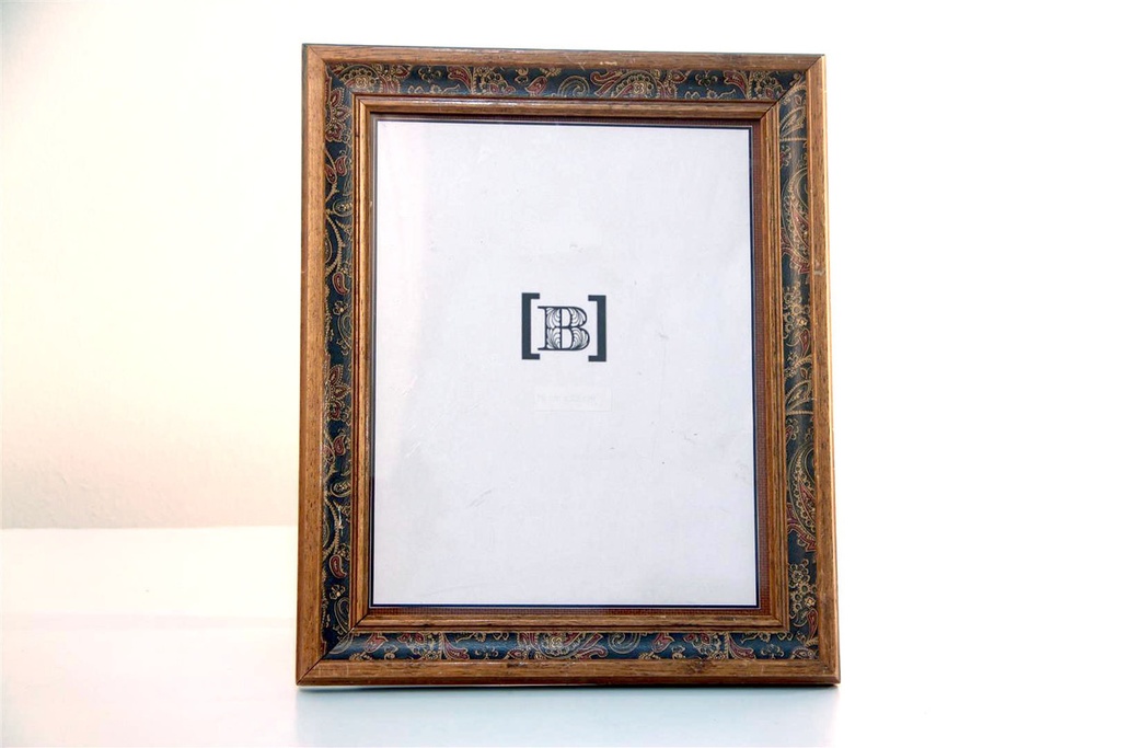 [DM00209] Portaretrato de madera con dibujo 18,5 x 23