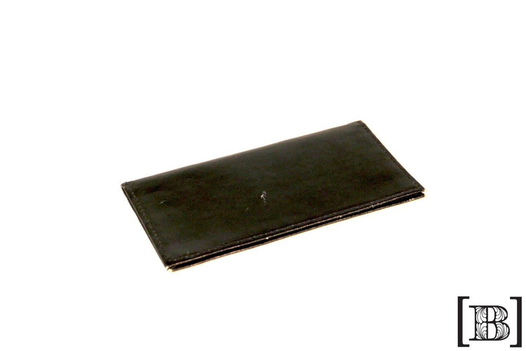 [BB00003] Porta chequera negra con tarjetero