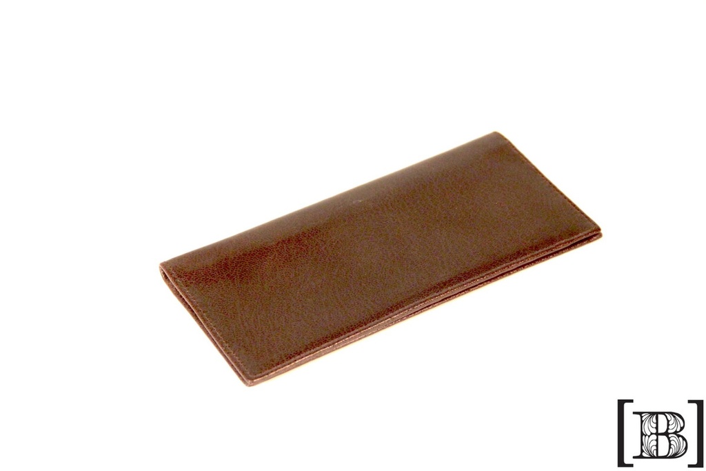 [BB00004] Porta chequera marrón