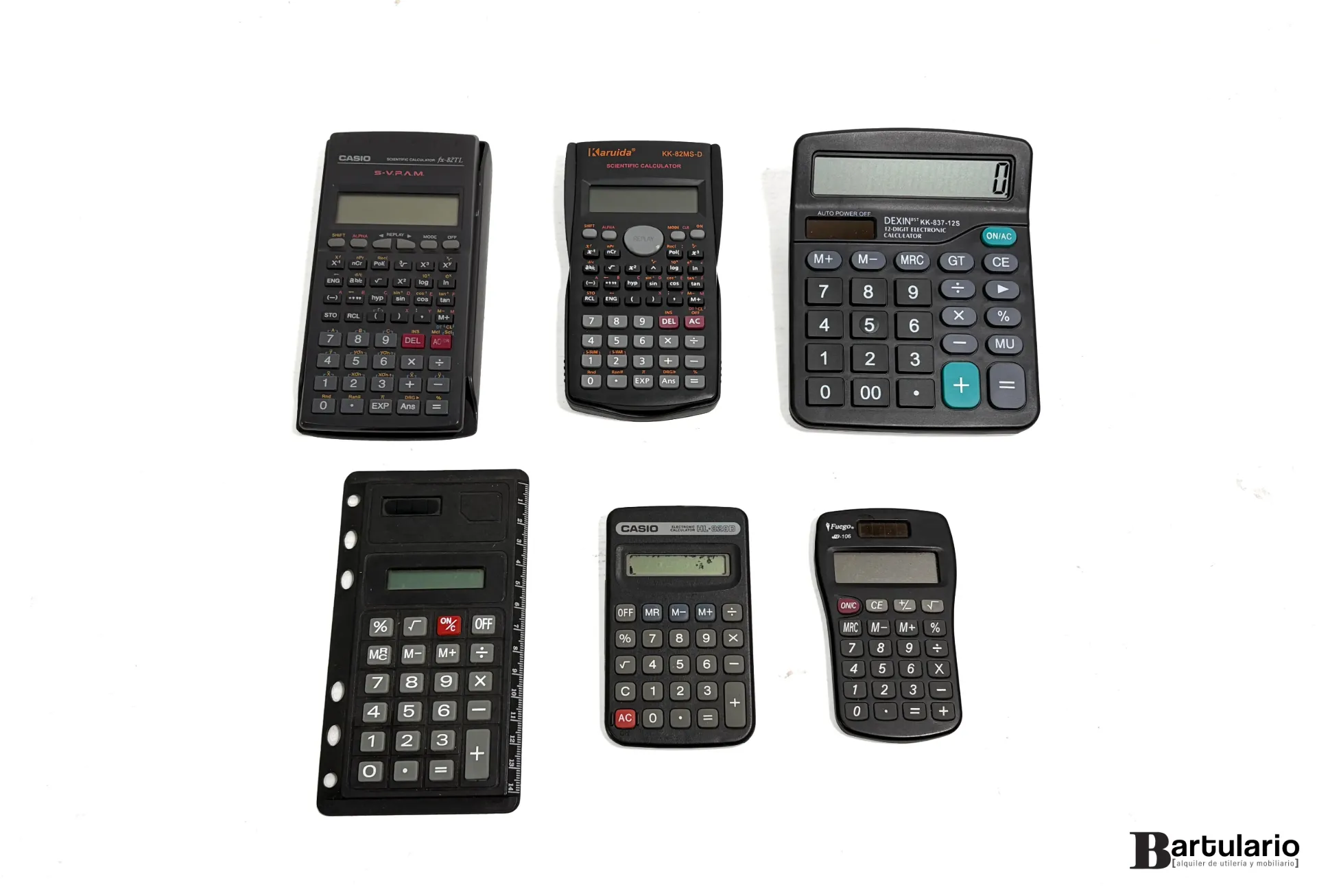 Calculadoras x 5 unidades