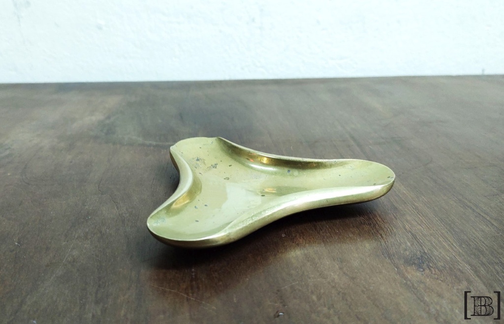 Cenicero bronce triolet