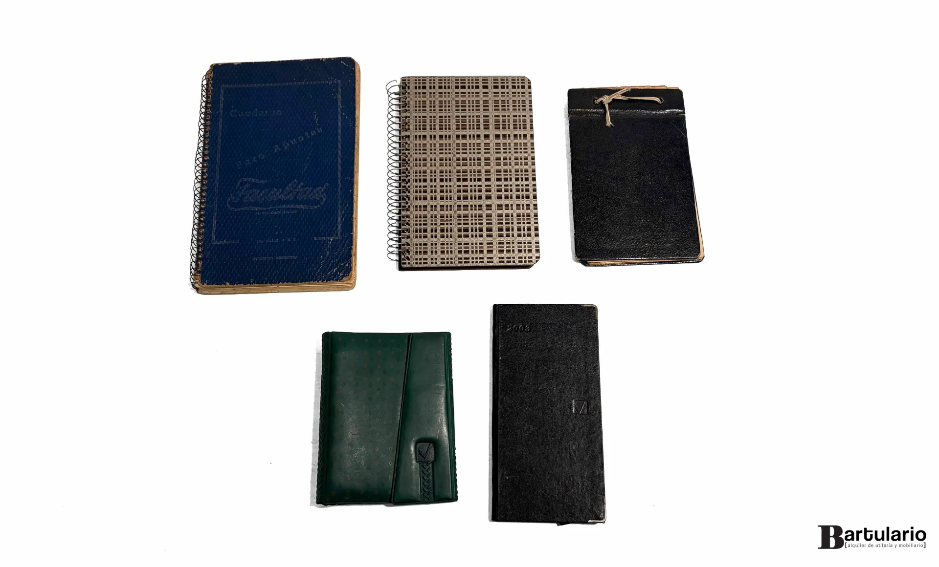 Agendas y libretas x 5
