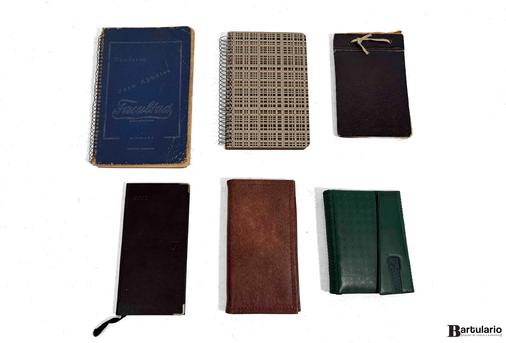 Agendas y libretas x 6 II