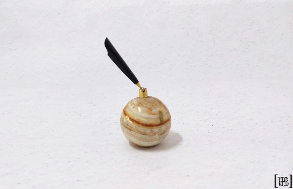 Porta lapicera marmol