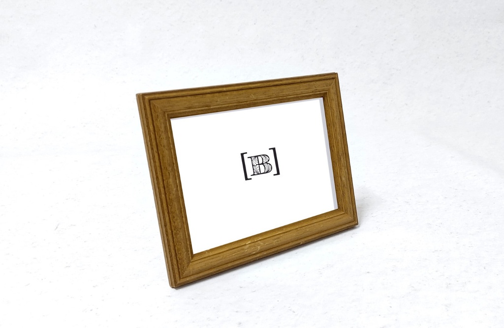 [DM000402] Portaretrato de madera clarita