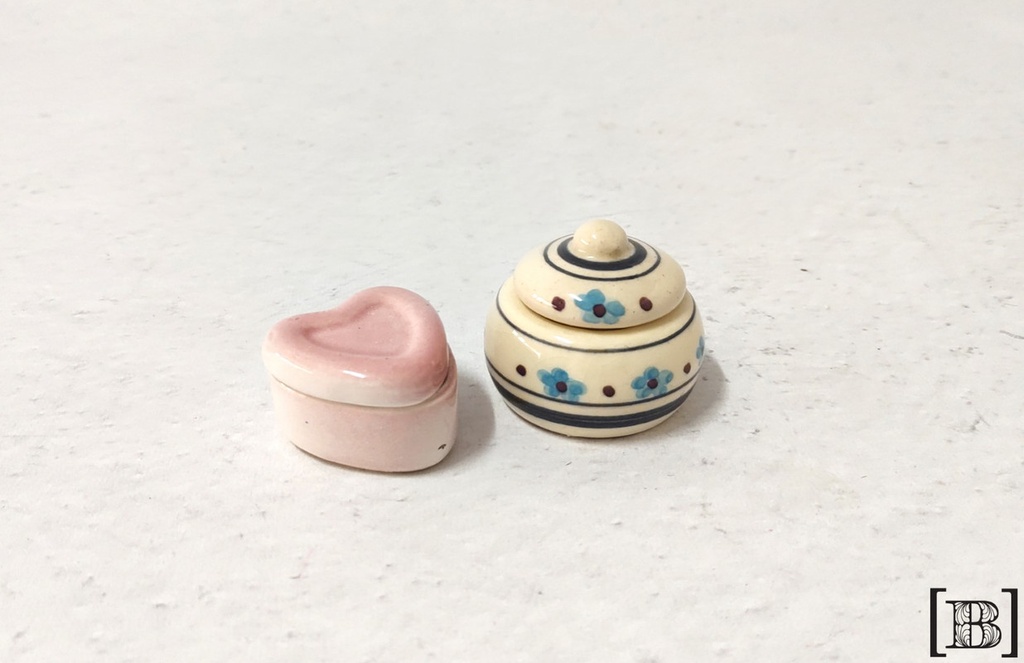 Cajitas alhajero x 2 unidades