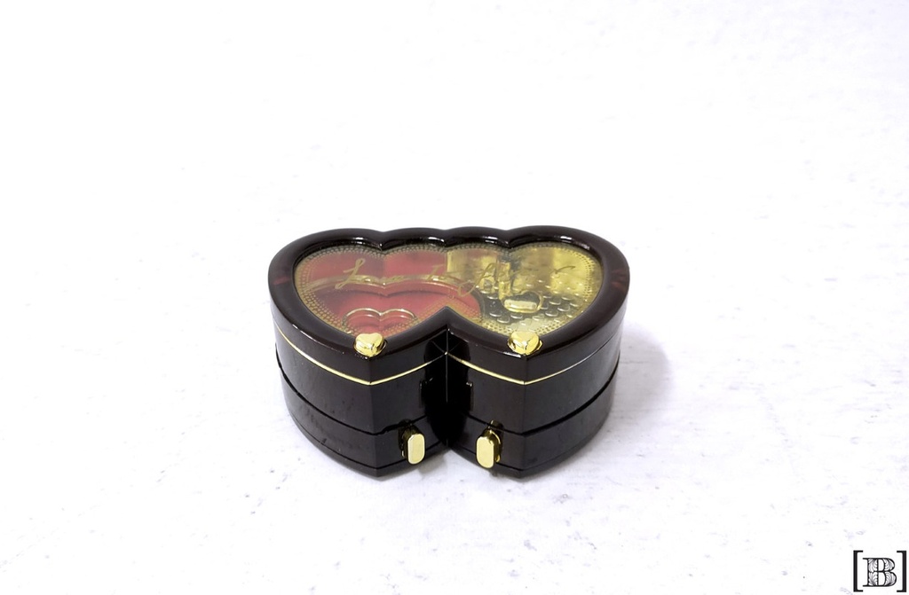 Alhajero plástico 2 corazones