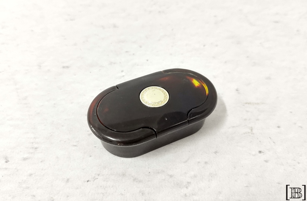 [DM000417] Pastillero simil carey con espejito