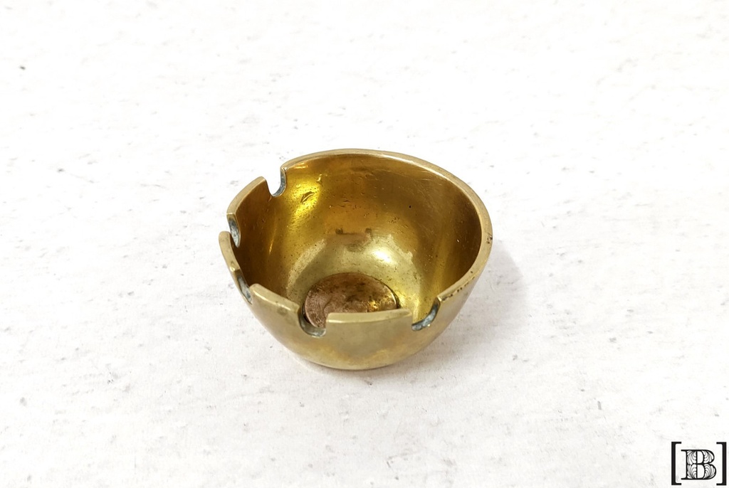 [DM000428] Cenicero Bronce moneda cobre