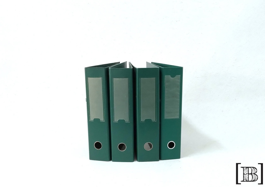 Biblioratos verdes (Hay 4 unidades)