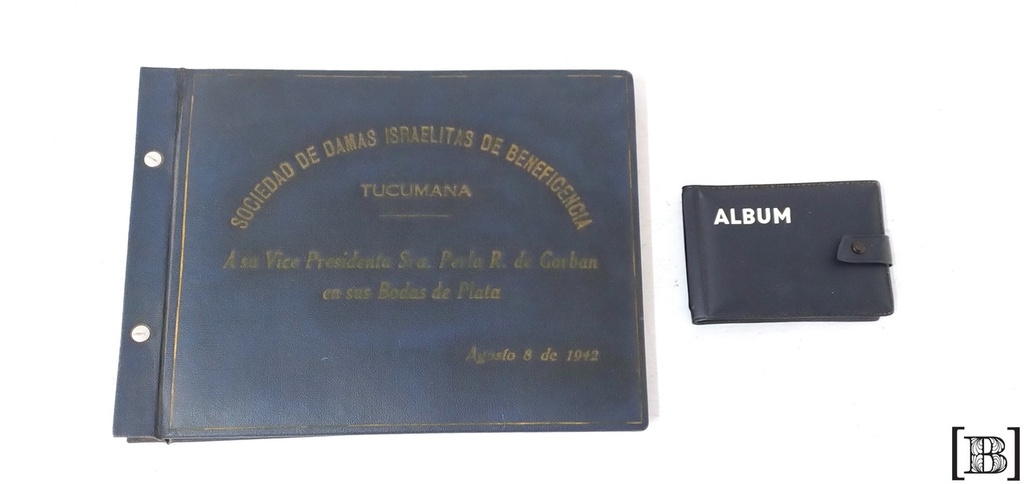 [DM000449] Allbumes de fotos azules x 2 unidades